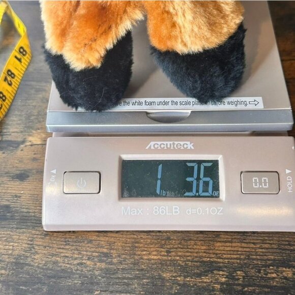 Vintage Christmas Rudolph Reindeer Stuffed Animal Animated Plush Toy Musical - Picture 7 of 7